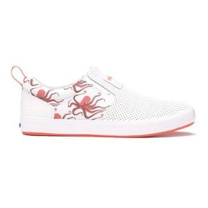 Xtratuf Sharkbyte Salmon Sister Water Resist Nubuck Leathe Shoe Size 9.5 White